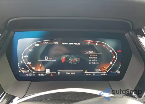 2025 BMW Z4 M40I z USA, uszkodzony, nr VIN WBAHF9C06SWY43523